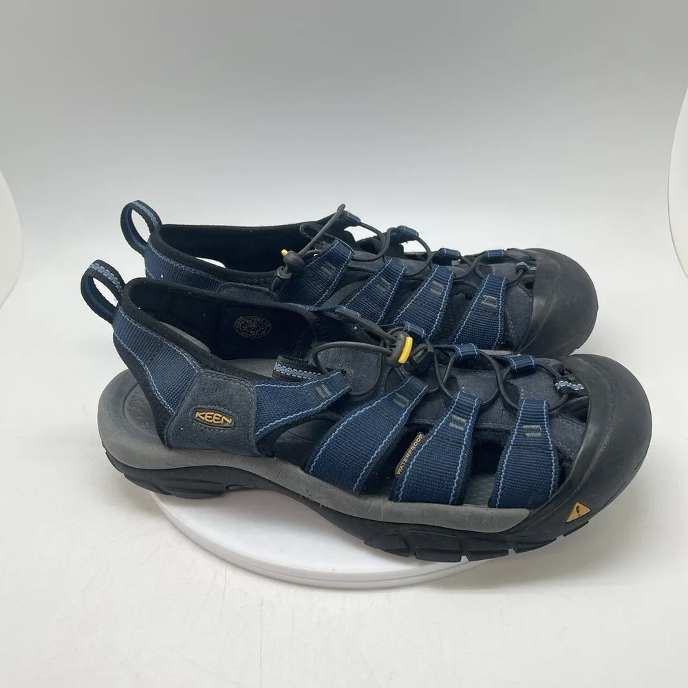 Keen Newport H2 Sandals Mens 11.5 Blue Waterproof Outdoor Hiking Shoes